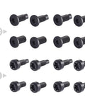 Stainless Steel Security Doorbell Screw Set For Ring Video Doorbells 2 Pro And 3 Replacement Mounting Screws, 4 Sets, 16 Pieces