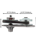 Side view of Bolt On 30 Series Torque Converter Kit for Predator 212cc showing dimensions and design details.