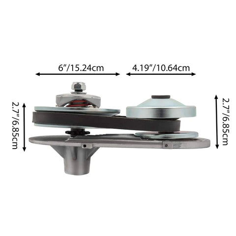 Side view of Bolt On 30 Series Torque Converter Kit for Predator 212cc showing dimensions and design details.