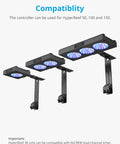 Reef Light Controller And LED Timer For HyperReef 50 100 150 Gen 1 Not Compatible With Gen 2 Dual Channel display with lights