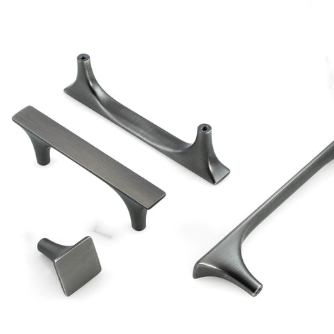 Antique Silver Cabinet And Drawer Hardware 3 Inch Center To Center 10 Pack Drawer Pulls And Dresser Handles Pewter Finish