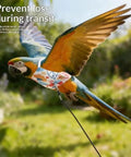 Anti Pinch Design Bird Flight Suit For Parrots Adjustable Walking Harness and Training Gear Polyester Parrot Flying Clothes