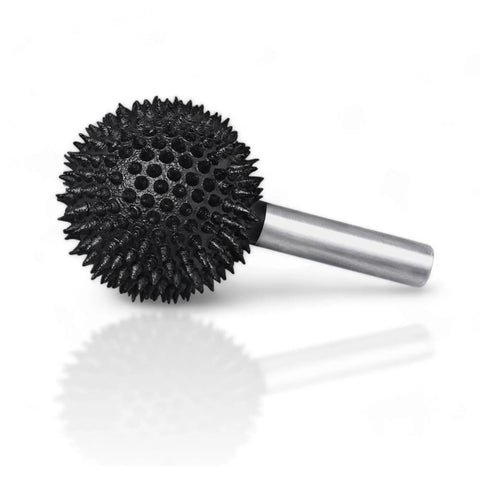 Coarse Sphere Rotary Burr For Wood Carving, Quarter Inch Shaft, Ball End Rasp Bit, One And One Quarter Inch Head Diameter, Heavy Duty Tungsten Carbide