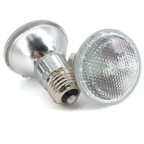 PAR20 50W Halogen Flood Light Bulbs With E26 Base Dimmable 30 Degree Narrow Beam For Range Hoods Ceiling Fans Table Lamps And Display Showcases Long Lasting Up To 2000 Hours