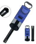 Portable Golf Ball Retriever With Detachable Tube And Large Mesh Pocket That Holds 70 Plus Balls, Easy Ball Pickup Bag shown