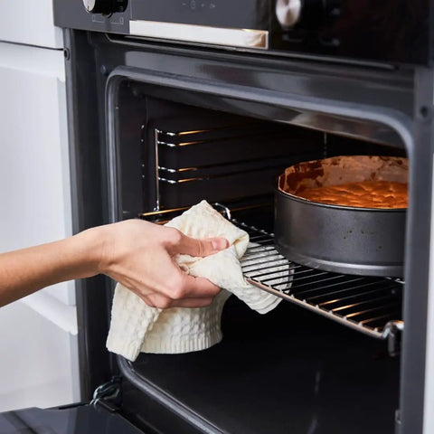 Person using Bake Element For Whirlpool Oven W10308477 Replacement Part Fits Models 4KA 4KM ACR AER YWF Easy Install