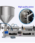 Single Head Pneumatic Filling Machine Built Tough With Stainless Steel And A No Sweat Drip Proof Nozzle For Smooth Auto Manual Paste Dispensing Up To Two Thousand Six Hundred Milliliters Capacity with high-quality piston.