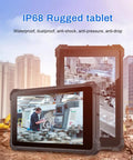 Handle any grueling shift with this rugged 10.1 inch Windows 11 Pro tablet boasting IP68 waterproof durability.