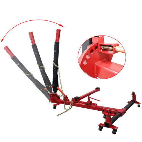 Heavy Duty 10 Ton Auto Body Frame Straightener and Frame Puller for Car Repair Pro Grade Hydraulic Frame Straightening Tool with close-up of spring mechanism