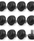 Rock Solid Adjustable Furniture Levelers Built From Tough 304 Stainless Steel And Heavy Duty Screw In Table Feet for Wobbly Chairs or Desks.
