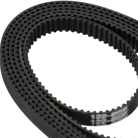 GT2 Timing Belt 250mm Long 125 Teeth 2mm Pitch 6mm Wide Closed Loop Synchronous Belt Workhorse For 3D Printers And CNC Machines With Durable Fiber Reinforced Rubber, coiled view