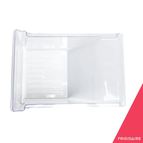 Top view of Crisper Drawer Replacement For Refrigerators 240337103 Clear Easy Install Fridge Crisper Tray For Fresh Produce