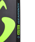 Close-up of the G3 Powerband Pickleball Paddle With 16mm Core, Carbon Fiber Face, UniFrame Molded Design showing logo detail.