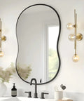 Chic Three Light Globe Glass Wall Sconces With Amber Glass Shades Mid Century Modern Indoor Wall Light Fixtures in bathroom