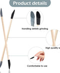 Matchstick Sanding Sticks 50 Pcs Set For Wood And Plastic Models With Fine Detailing In Tight Spaces 120 And 280 Grit 5.4 Inch
