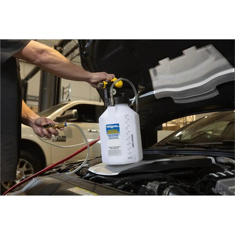 Fluid Extractor Dispenser For Evacuating Topping Off And Refilling Reservoirs With 120 PSI Capacity Go To Vacuum Or Positive Pressure For Bleeding Hydraulic Brake And Clutch Systems On Trucks Tractors And Industrial Vehicles