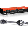 Heavy Duty Rear CV Axle Shaft Assembly Driver Or Passenger Side With Abs Wiring Plug And Play Fits Yamaha Grizzly 550 700 Kodiak 450 700 No Sweat Installation with packaging.
