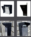 Rugged Weatherproof Acrylic Access Control Cover with Clear Panel for Keypad Enclosures, rainproof protector installed outdoors