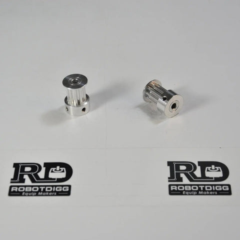 10 Tooth T5 Timing Pulley With 5mm Bore For 15mm Wide T5 Timing Belt Aluminum Alloy Synchronous Pulley Pack Of Two