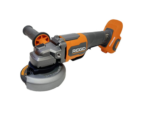 18V Brushless Cordless 4-1/2 Inch Angle Grinder Kit with 4.0Ah Battery and Charger, paddle switch, tool-free adjustments