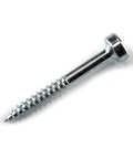 Zinc Pocket Hole Screws For Woodworking And Cabinetry, 1-1/4 Inch Fine Thread Pan Head Indoor Use, 100 Count, SPS-F125-100