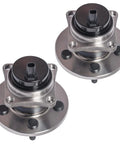 Drop-In Rear Wheel Hub Bearing Assembly For FWD 1.8L 1798cc With 4 Wheel ABS And 5 Lug Pattern, shown as a 2-pack