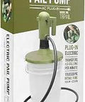 Packaging of Heavy Duty Electric Pail Pump For Quick Liquid Transfer 4.5 Gallons Per Minute With Safety Nozzle and Hose