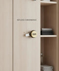 Keyless Mechanical Cam Lock For File Cabinets And Lockers Zinc Alloy Bronze Finish 20mm Latch Fits Standard Cabinets Office Gym And Home