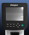 Rock Solid Digital Rockwell Hardness Tester With Four Inch Color Touch Screen showing control buttons and display.