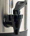 Close-up of drip-free spout on 3 Gallon Coffee Urn and Percolator for Commercial Use, 110V Hot Beverage Server.