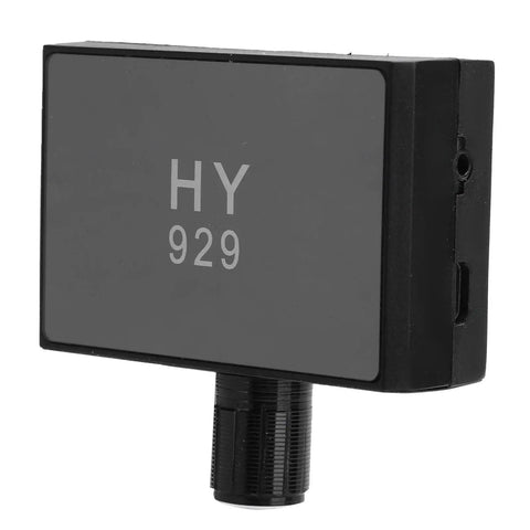 Side view of black HY 929 device, part of High Sensitivity Water Leak Detector For Construction Pipelines Easy Pipe Leak Monitor