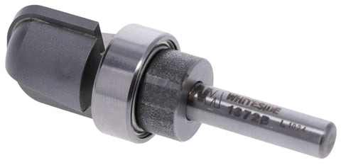 Bowl And Tray Router Bit One Quarter Inch Radius Three Quarter Inch Cutting Diameter Five Eighths Inch Cutting Length One Quarter Inch Shank Top Notch Carbide Precision Ground