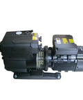 Heavy Duty Vacuum Pump For Industrial Automation Built Like A Tank With High Accuracy And No Sweat Setup Long Service Life, side view.