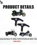 1.5 Inch Lift Kit for Harley Tri Glide Ultra FLHTCUTG Street Glide Trike FLHXXX with OE shock mount replacements