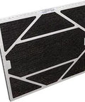 Pack Of 4 1 Inch Activated Carbon HEPA 700 Filter Replacements For Odor Removal, Smoke And VOCs showing single black filter detail