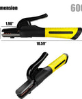 600 Amp Welding Electrode Holder Lead Assembly For ARC Stick Welder With Copper Heavy Duty Jaw Clamp Detailed View