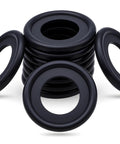 10 Pack M12 Drain Plug Gasket Rubber Crush Washers For Engine Oil Pan Seal Fits Chevy GMC Ford Durable Rubber Washers For GM 12616850 3536966 14079550 323429, black rubber washers