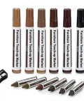 Knock Out Those Dang Scratches With This Legit Furniture Repair Set Bringing Six Wood Touch Up Markers Six Color Matched Wax Filler Sticks And A Quick Sharpener For No Sweat Diy Restorations On Hardwood Tables Or Chairs Today.