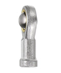 6mm Rod End Bearing Right Hand Thread M6x1 Self Lubricating Joint Metric Rod End 4 Pack 14 Degree Misalignment Heavy Duty High Static and Dynamic Load Capacity for Mechanical Assemblies, side view