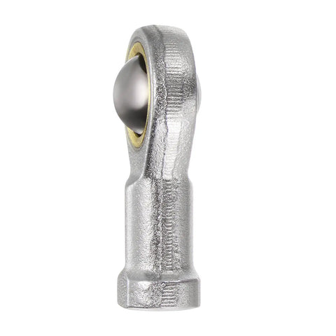 6mm Rod End Bearing Right Hand Thread M6x1 Self Lubricating Joint Metric Rod End 4 Pack 14 Degree Misalignment Heavy Duty High Static and Dynamic Load Capacity for Mechanical Assemblies, side view