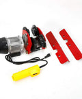 1 Ton Electric Trolley Hoist On I Beam Track For Straight Rail Setups, Built For Real Heavy Lifts, Electric Trolley With Pulley Hoist Point