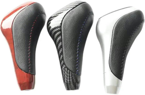 Three Leather Gear Shift Knob For Toyota 4Runner Tacoma TRD And Tundra 2007 2019 Non Slip ABS Shift Lever Easy Install Premium Grip Upgrade
