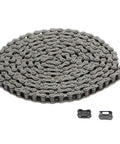 Replacement Chain For Sliding Gate Opener With Connector Link 10 Feet Long Roller Chain ANSI 41, galvanized for durability and easy install