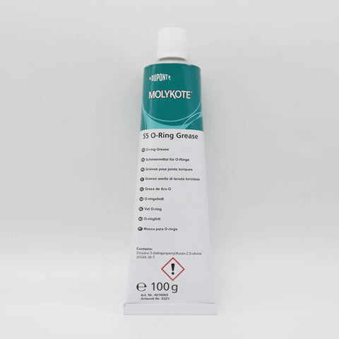 Heavy Duty O Ring Grease For Rubber Seals And Valves 100g Tube Silicone Based Lubricant With Heat And Oxidation Resistance