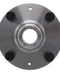 Front view of Front Wheel Bearing And Hub Repair Kit For Hyundai Accent And Kia Rio Rio5 OE Fit Premium Bearings Precisely Machined Hubs