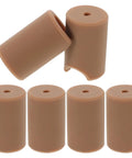Soft Silicone Corner Protectors For Home Safety With Flexible Round Edge Guards To Prevent Injuries Brown Drawer Handle Bumpers