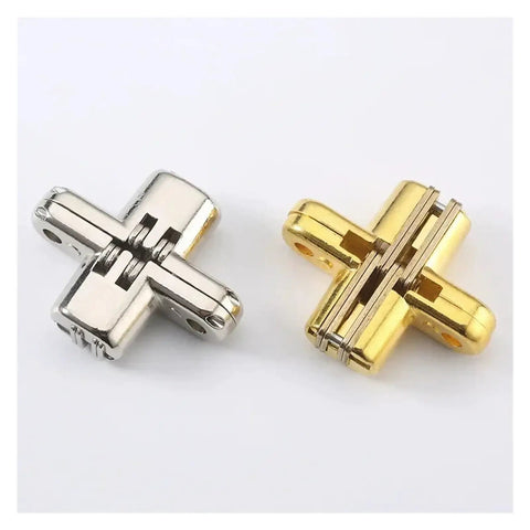 Hidden Barrel Door Hinges For Wooden Folding Doors And Windows Built-In Invisible Bearings For Ultra Smooth Opening Four Hinge Set