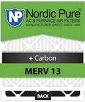 Custom MERV 13 Carbon Filter For Your HVAC Systems 10x16x1 High Efficiency Home Air Filter Front View