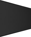 Extra Large Gaming Mouse Pad With Stitched Edges, Premium Microfiber Surface, Waterproof Non Slip Desk Mat 31.5 By 11.8 Inches, Black