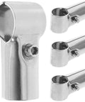 T Pipe Clamps For Rails Shelves Fences And Kennels Provide Rust Resistant Stainless Steel Support For Pet Housing Solutions And More